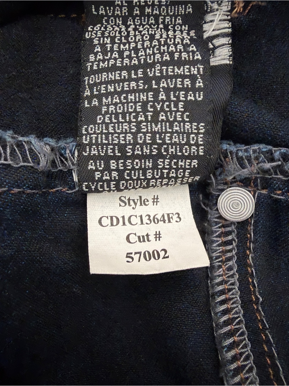 1822 Denim Classic Mid-Wash Skinny Jeans - Picture 6 of 8